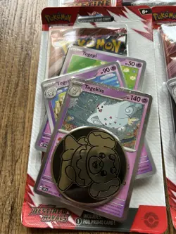 Pokemon Destined Rivals 3-Pack Blister Kangaskhan & LOT OF 2 Togekiss Blister - Image 4