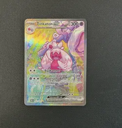 Tinkaton EX 262/193 Special Illustration Rare Paldea Evolved Pokemon NM - Image 1