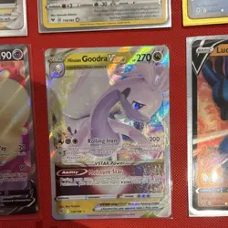 Pokemon TCG Holo 9-Card Lot V/VSTAR/Amazing Rare Hisuian Zoroark Jirachi - Image 3