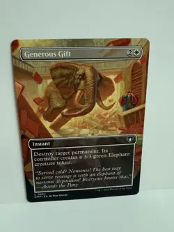 NM Borderless Generous Gift #0624 CMM Commander Masters - Image 1
