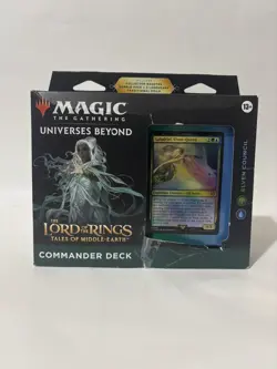 MTG Elven Council Commander Deck Sealed The Lord of the Rings New Box Damage - Image 1