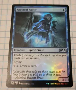 MTG Spectral Sailor - Core Set 2020 Foil 76 U M20 - Image 1