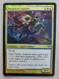 MTG Drogskol Captain Dark Ascension Foil Uncommon - Image 1