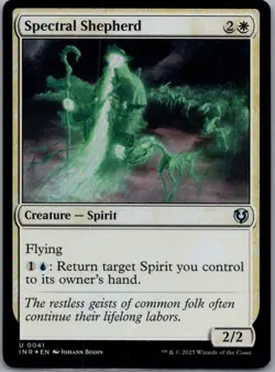 Spectral Shepherd (U) #41 Foil Innistrad Remastered MTG NM - Image 1