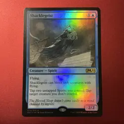 MTG Magic the Gathering Shacklegeist (70/417) Core Set 2021 NM Foil - Image 1