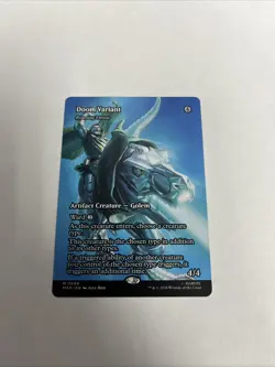 Doom Variant Roaming Throne Borderless Nonfoil Superheros Card #0099 MTG LP - Image 1