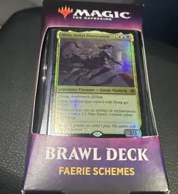 * Faerie Schemes * Magic the Gathering Sealed Brawl Deck MTG Smothering Tithe - Image 1