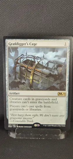 Grafdigger's Cage Core Set M20 MTG (NM) - Image 1