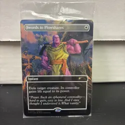 Sealed Swords to Plowshares Thanos PSA Promo - Image 1
