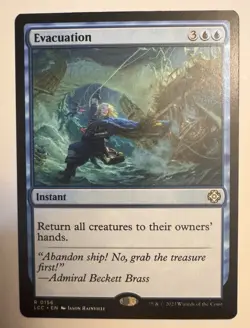 Evacuation - LCC - Rare - MTG Magic Pack fresh - Image 1