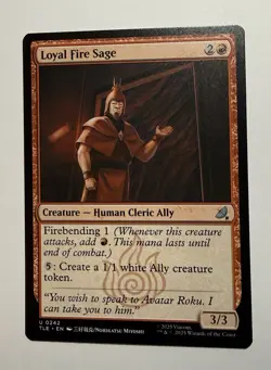 Loyal Fire Sage 242 TLE NM Near Mint MTG Magic NM - Image 1
