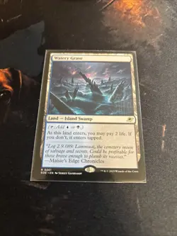 Mtg Watery Grave - Edge of Eternities + Bonus Foils - Image 3