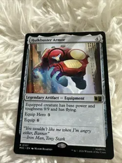 MTG Hulkbuster Armor, NM-Mint, English Commander: Marvel Super Heroes - Image 1