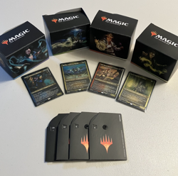 Karlov Manor MTG Complete Set EMPTY Deck Boxes 100+ Card Capacity Display Cards - Image 1