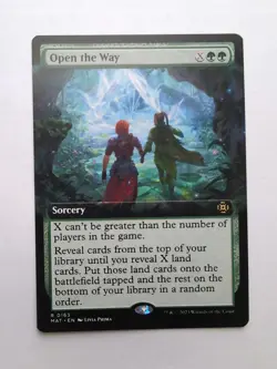 MTG Open the Way (MAT) March of the Machine: The Aftermath Extended Regular 163 - Image 1
