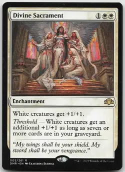 Divine Sacrament Dominaria Remastered NM MTG - Image 1