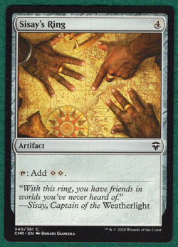 Sisay's Ring - Commander Legends (CMR) #340 - Magic: The Gathering MTG Card - Image 1