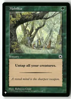 Mobilize The List Reprints Common NM - Image 1