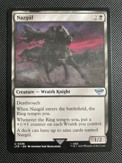 Nazgul 338 LTR Lord Of The Rings MTG - Image 1