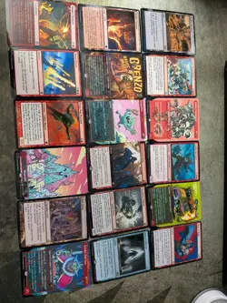 Goblin Proxy Commander Deck All Foil With White Backs - Image 2