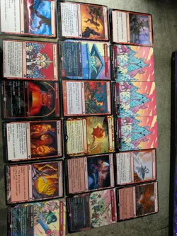 Goblin Proxy Commander Deck All Foil With White Backs - Image 4