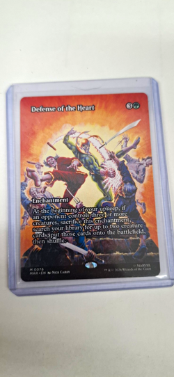Magic: The Gathering Marvel Defense of the Heart + Heroic Intervention (2) M007… - Image 1