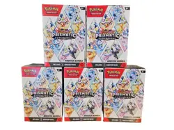 5 x Pokemon SCARLET & VIOLET PRISMATIC EVOLUTIONS booster bundle Factory Sealed - Image 1