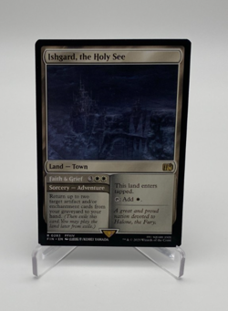 Magic The Gathering Trading Card MTG Final Fantasy Ishgard The Holy See FIN 0283 - Image 1