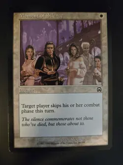Moment of Silence NM Mercadian Masques MTG FREE SHIPPING - Image 1