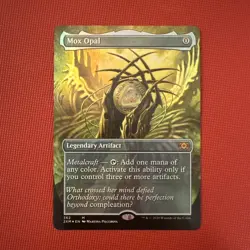 Mox Opal MTG English Borderless NM Foil Double Masters 2XM - Image 1