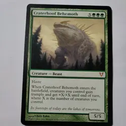 Craterhoof Behemoth - Avacyn Restored (AVR) - Near Mint NM - Image 1