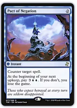 NM - Pact of Negation - Magic the Gathering - TSR Regular Rare - Free Shipping - Image 1