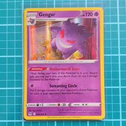 Pokemon Gengar Holo Rare Swsh11: Lost Origin 066/196 NM Condition - Image 1