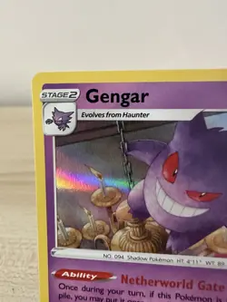 Gengar 066/196 Holo Rare Lost Origin Trick or Trade Pokemon NM - Image 2