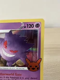 Gengar 066/196 Holo Rare Lost Origin Trick or Trade Pokemon NM - Image 3