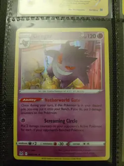 Gengar 066/196 Lost Origin NM Holo Rare Pokemon TCG - Image 1