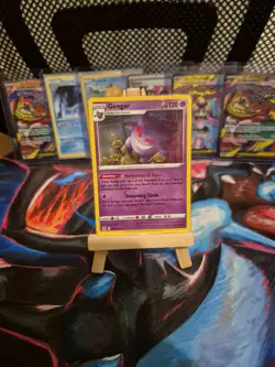 Pokemon Cards Gengar 066/196 Lost Origin Holo Rare NM - Image 1