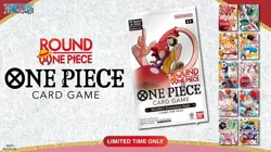 Bandai One Piece Card Game Round 1 Promo Monkey D. Luffy OP16-095 EN x5 - Image 2