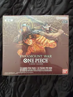 One Piece TCG: Paramount War (OP-02) Booster Box 811039039080 - Image 1