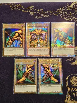 Exodia The Forbidden One - Quarter Century Secret Rare - All 5 Pieces - NM - Image 1