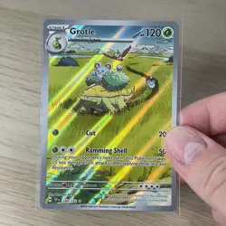 Pokemon TCG: Grotle 164/162 - Illustration Rare - Temporal Forces - Near Mint - Image 1