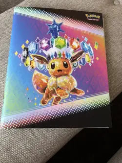 Eevee Binder - Prismatic Evolutions - Pokemon TCG - Not used - See pics - Image 3