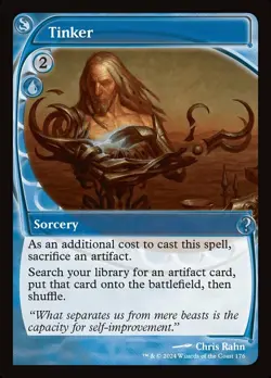 [1x] Tinker - Foil - Future Frame Near Mint, English Mystery Booster 2 MTG Magic - Image 1