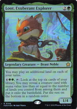 Loot, Exuberant Explorer Foundations Foil - Image 1