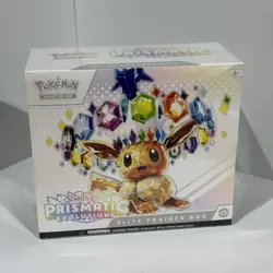 Pokemon TCG Prismatic Evolutions ETB Elite Trainer Box New Factory Sealed - Image 1