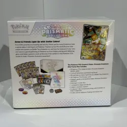 Pokemon TCG Prismatic Evolutions ETB Elite Trainer Box New Factory Sealed - Image 2