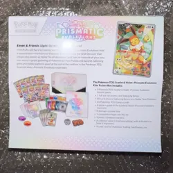 Pokemon Scarlet & Violet Prismatic Evolutions Elite Trainer Box ETB NEW SEALED - Image 3