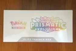 Pokemon TCG Prismatic Evolutions Elite Trainer Box ETB Factory Sealed NEW - Image 2