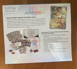 Pokemon TCG Prismatic Evolutions Elite Trainer Box ETB Factory Sealed NEW - Image 3