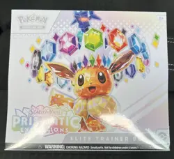 Pokemon Prismatic Evolutions ETB Elite Trainer Box New Sealed - Very Small Hole - Image 1